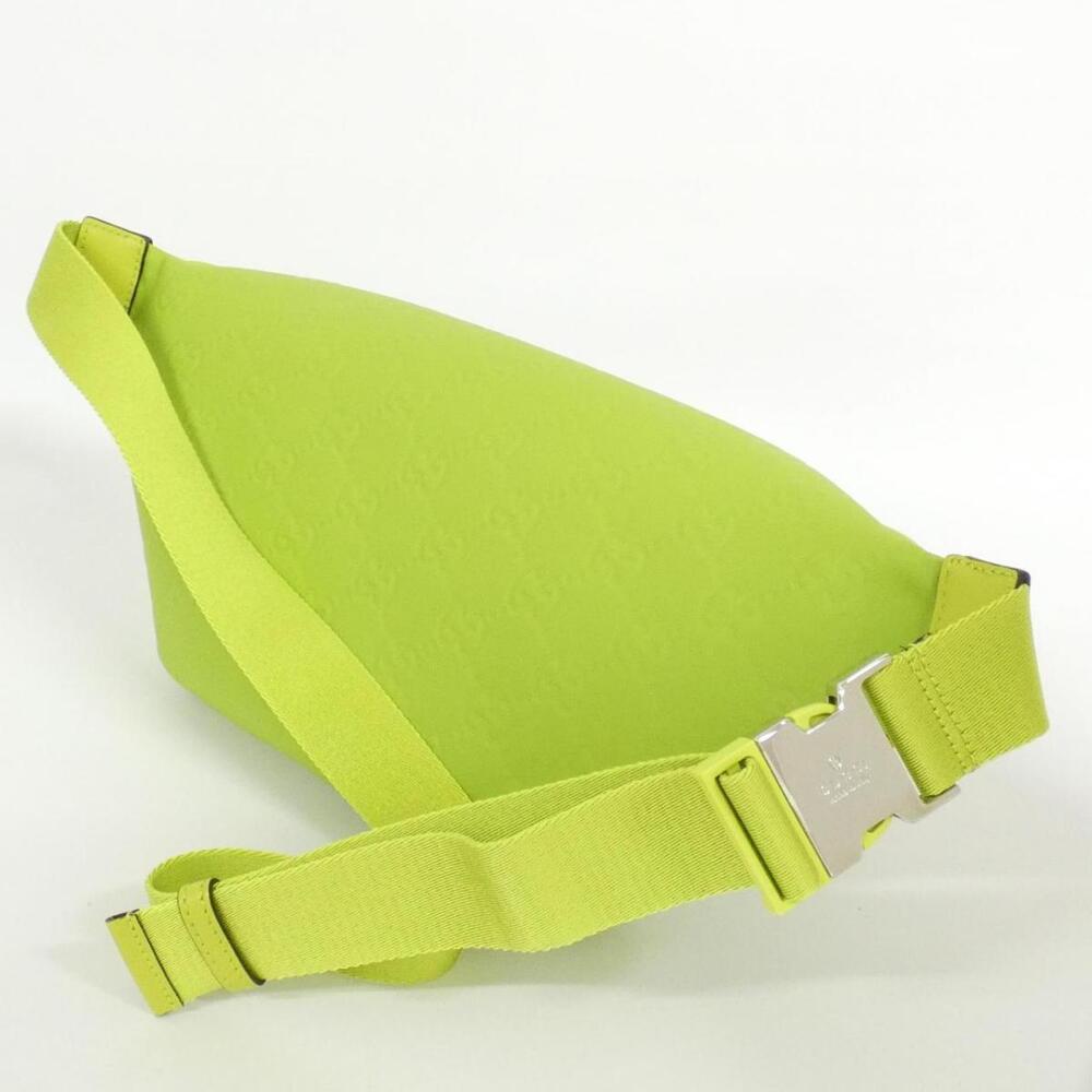Gucci Neon Lime GG Embossed Belt Bag matte rubber Green - Picture 5 of 6